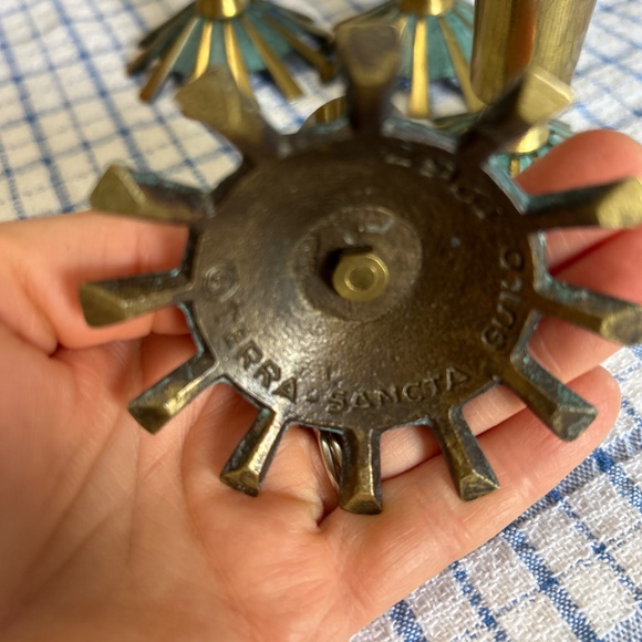 MCM candlestick holders - Set of 4 - Picture 3 of 4